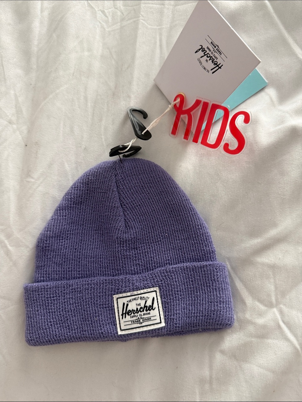 Herschel Supply Company Kids Lavender Knit Beanie